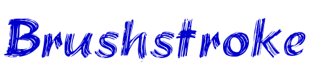 Brushstroke шрифт