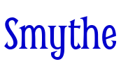 Smythe шрифт